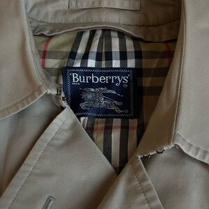 Burberry Beige Trench Coat for Men